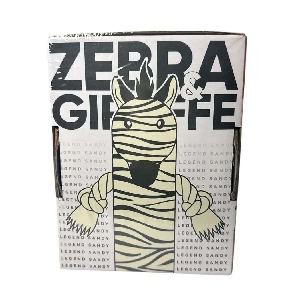 Dog Chew Toy Squeaky Plush Legend Sandy Giraffe & Zebra pet toys NEW